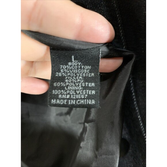 Fried Denim Jacket Mens L Excellent Button Up Pockets - Picture 5 of 8